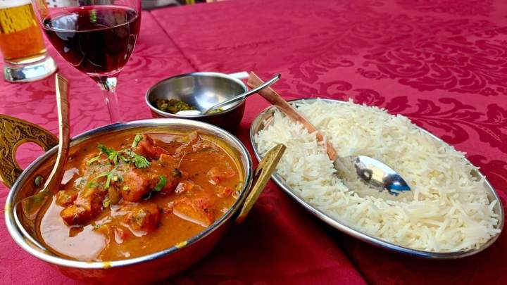 Plat indien au curry Fontenay-sous-Bois